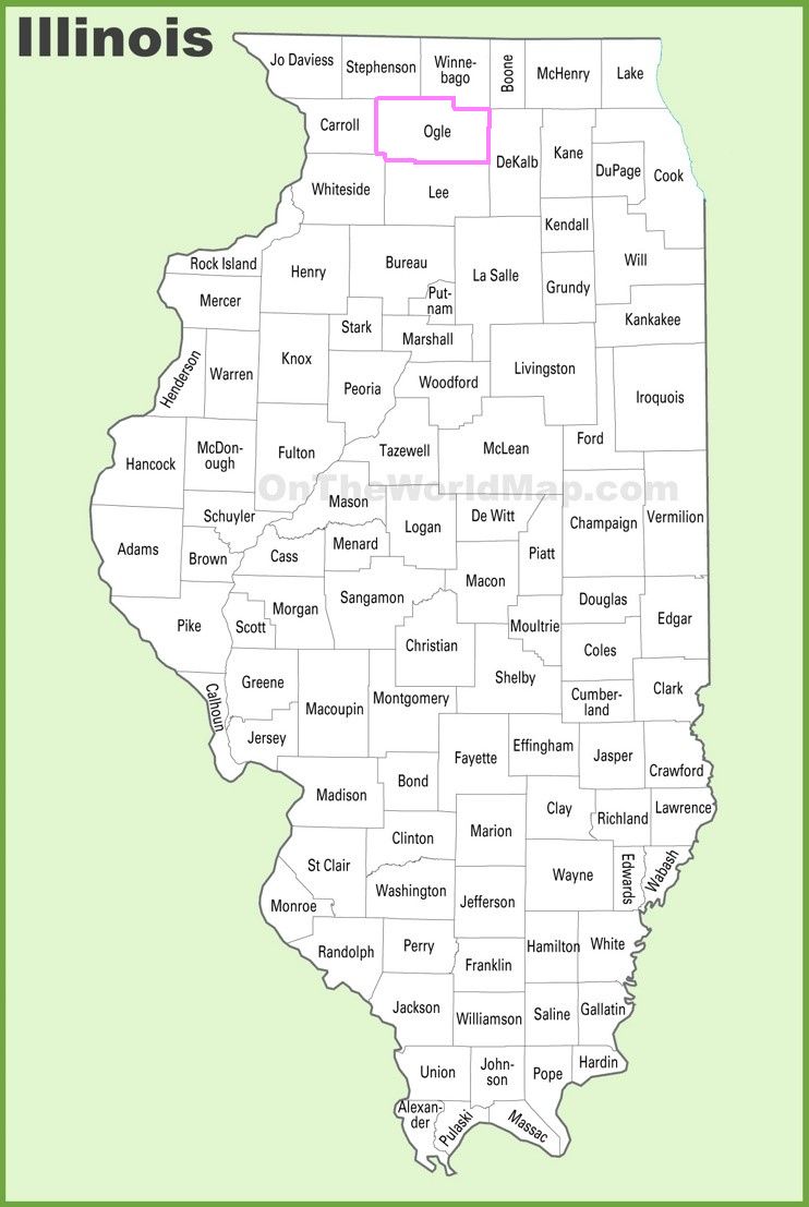 History Of Ogle County Illinois